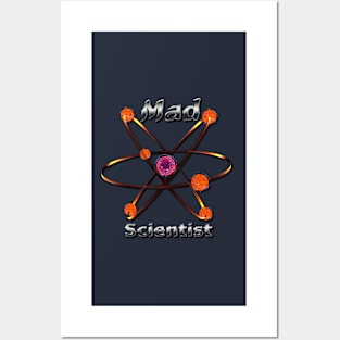 Atomic Mad Scientist Posters and Art